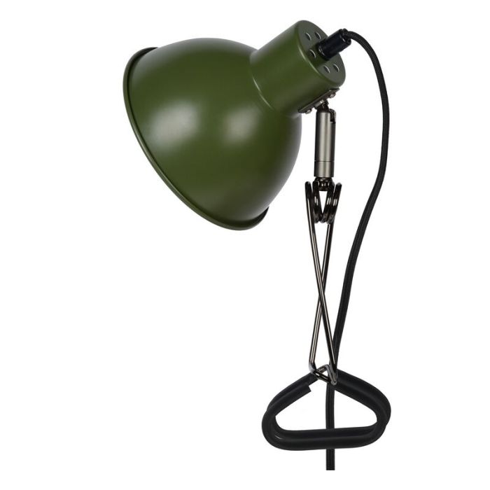 Green clip on light retro, Moys, with switch