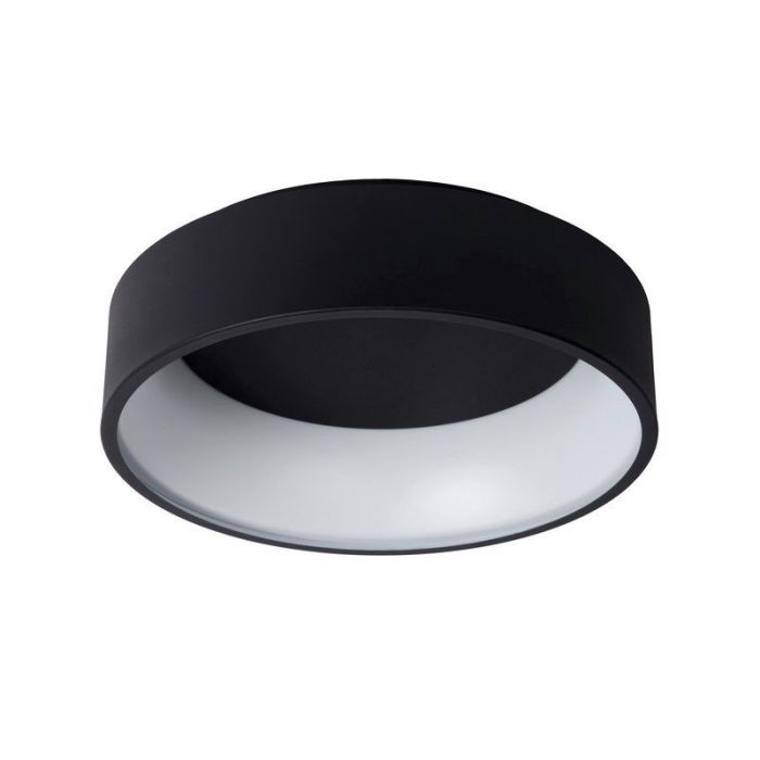 Black flush ceiling light modern, Talowe, 30W, 3000K LED