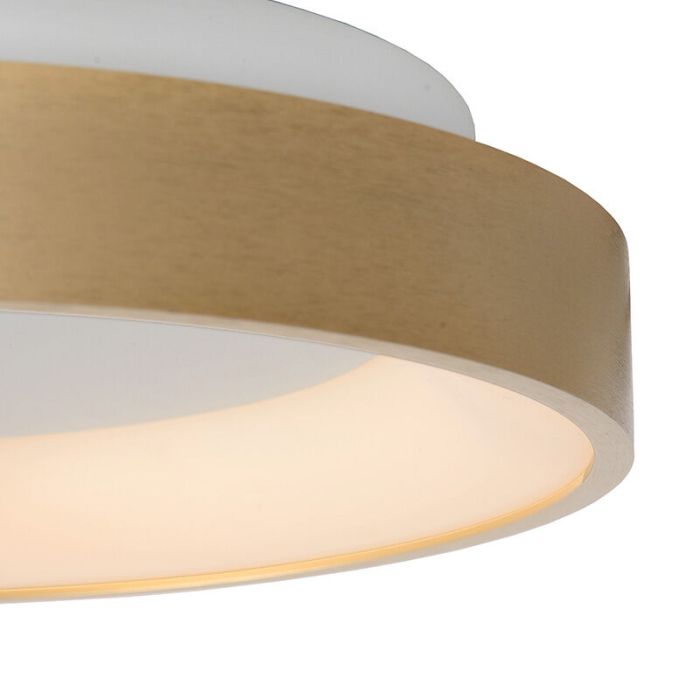 Blue flush ceiling light modern, Vidal, 20W, 2700K LED