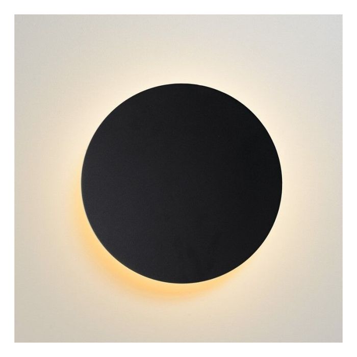 Black wall light modern, Eklyps led, 6W, 3000K LED