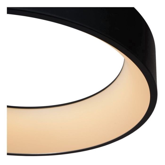 Black pendant light modern, Talowe, 39W, 3000K LED