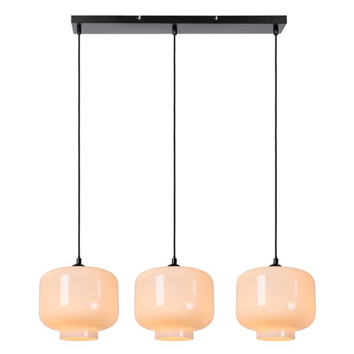 White pendant light retro, Medine