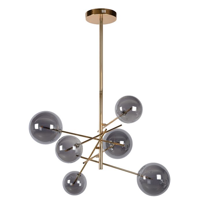 Golden pendant light modern, Alara