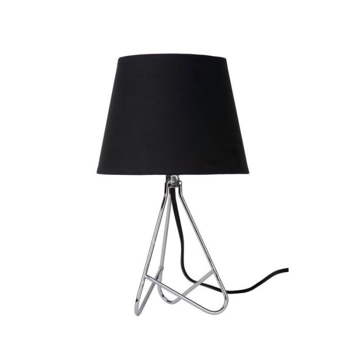 Chrome table lamp modern, Gitta, with switch