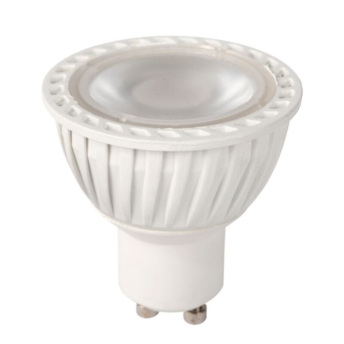 Dimmable Lucide GU10 LED light bulb, Jordan, white, 5w, 2200K