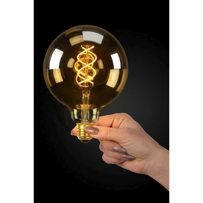Dimmable  E27 (big) Filament lamp Luc, 5w 2200K (Extra atmospheric white)