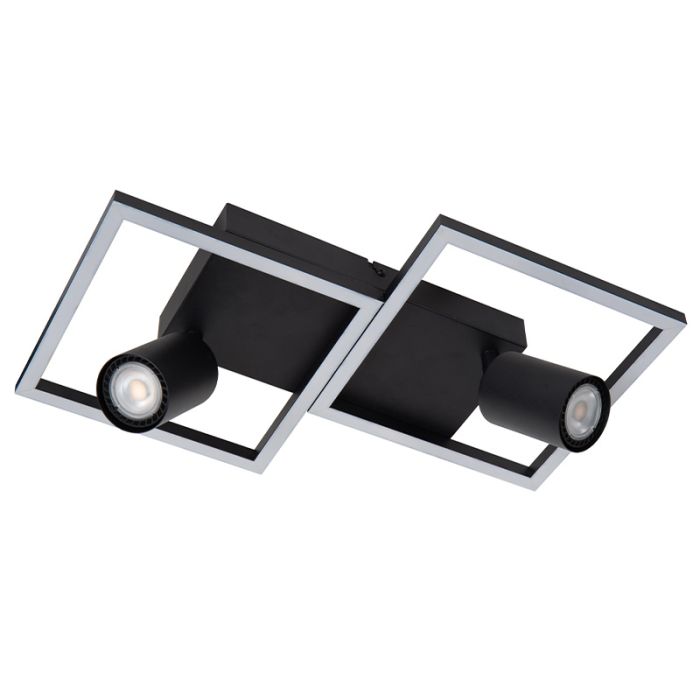 Black flush ceiling light modern, Arianne