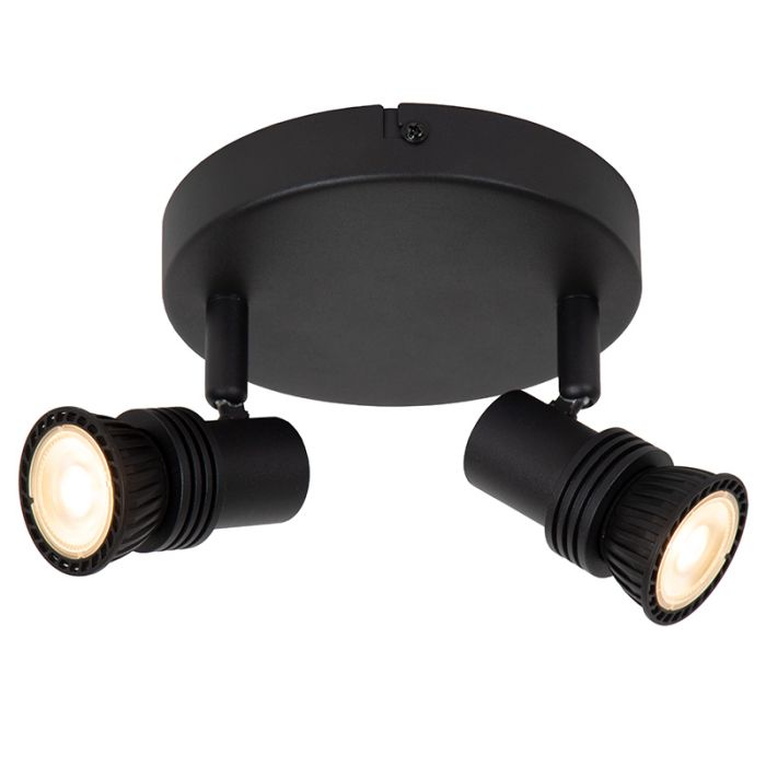 Black ceiling spotlight modern, Kianti