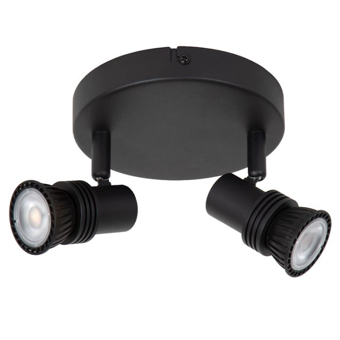 Black ceiling spotlight modern, Kianti