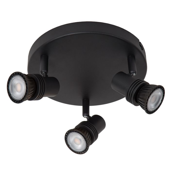 Black ceiling spotlight modern, Kianti
