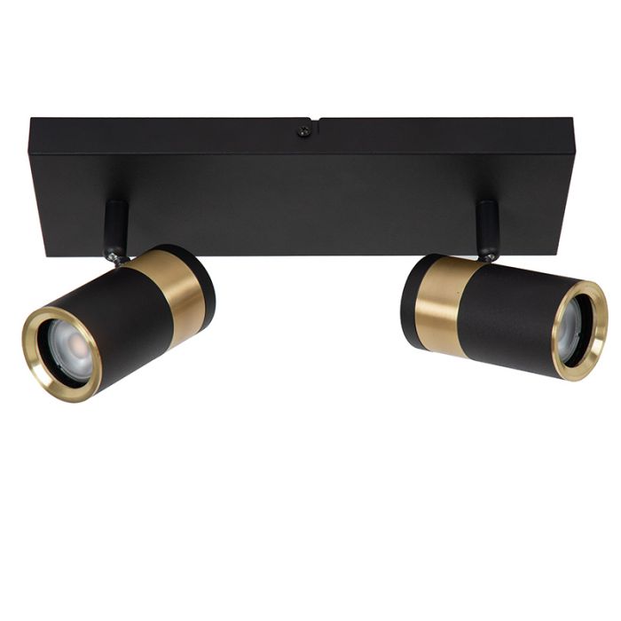 Black ceiling spotlight modern, Gorik