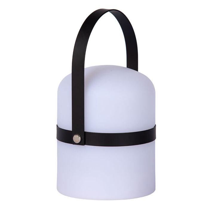 White out door table lamp modern, Little Joe, 3W, 2700K LED, IP44, with switch
