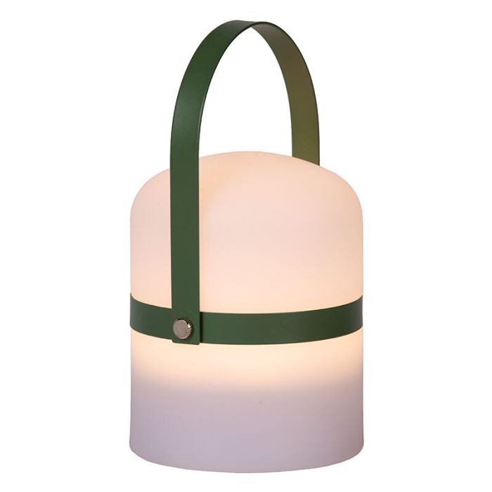 Green out door table lamp modern, Little Joe, 3W, 2700K LED, IP44, with switch