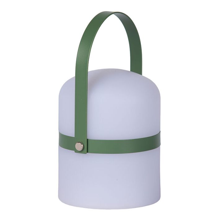 Green out door table lamp modern, Little Joe, 3W, 2700K LED, IP44, with switch