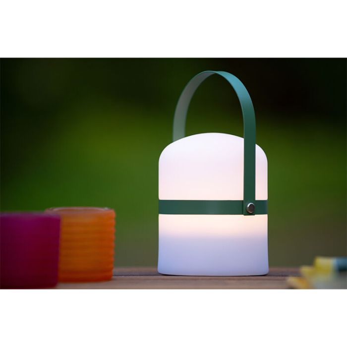 Green out door table lamp modern, Little Joe, 3W, 2700K LED, IP44, with switch