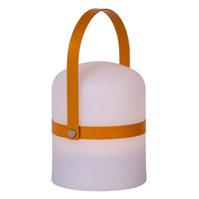 Brown out door table lamp modern, Little Joe, 3W, 2700K LED, IP44, with switch