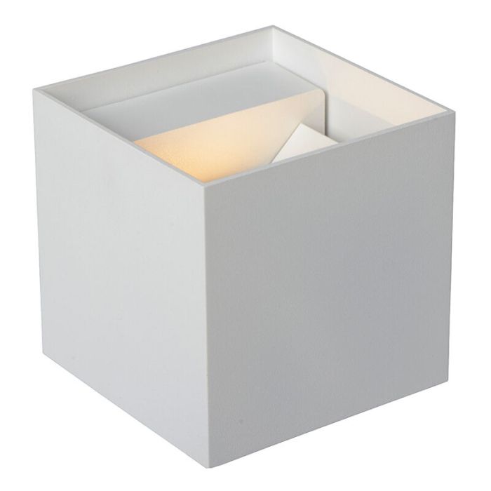 White up down wall light modern, Axi, 6W, 2700K LED, IP54