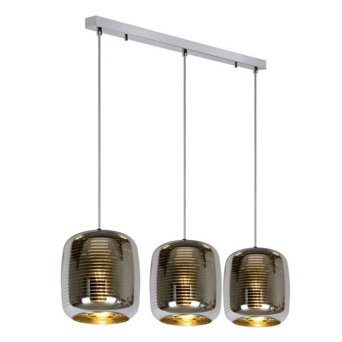 Chrome pendant light modern, Eryn