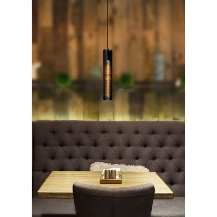 Black pendant light modern, Lionel