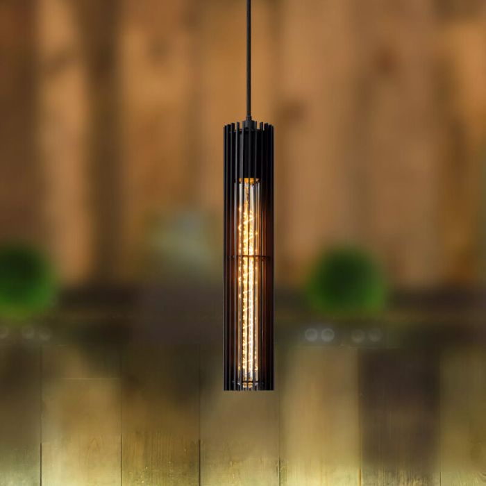 Black pendant light modern, Lionel