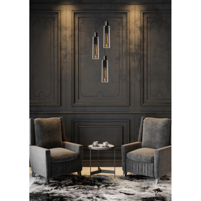 Grey pendant light modern, Orlando