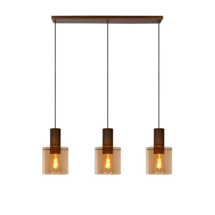 Amber pendant light vintage, Toledo