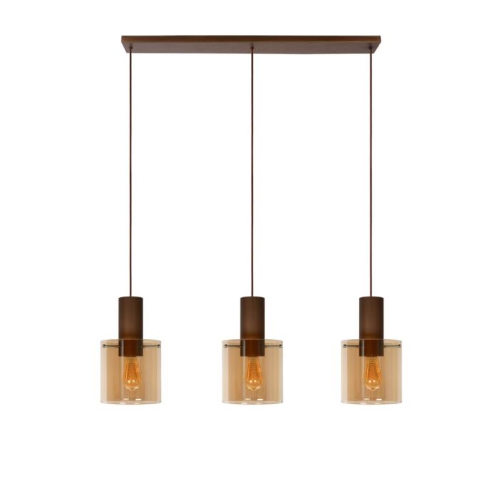 Amber pendant light vintage, Toledo