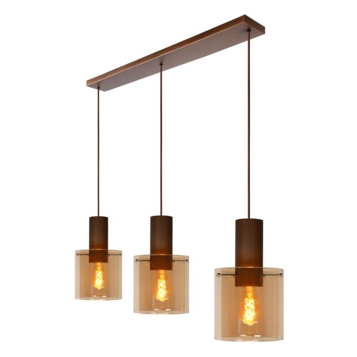 Amber pendant light vintage, Toledo