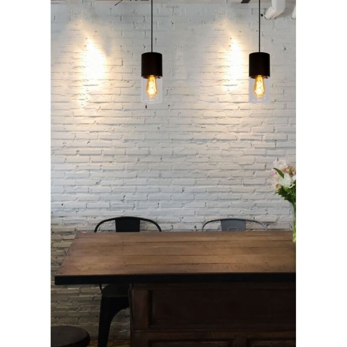 Grey pendant light modern, Zino