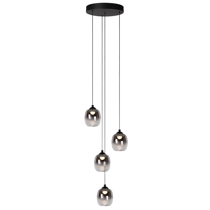 Grey pendant light modern, Tamino, 5,2W, 3000K LED