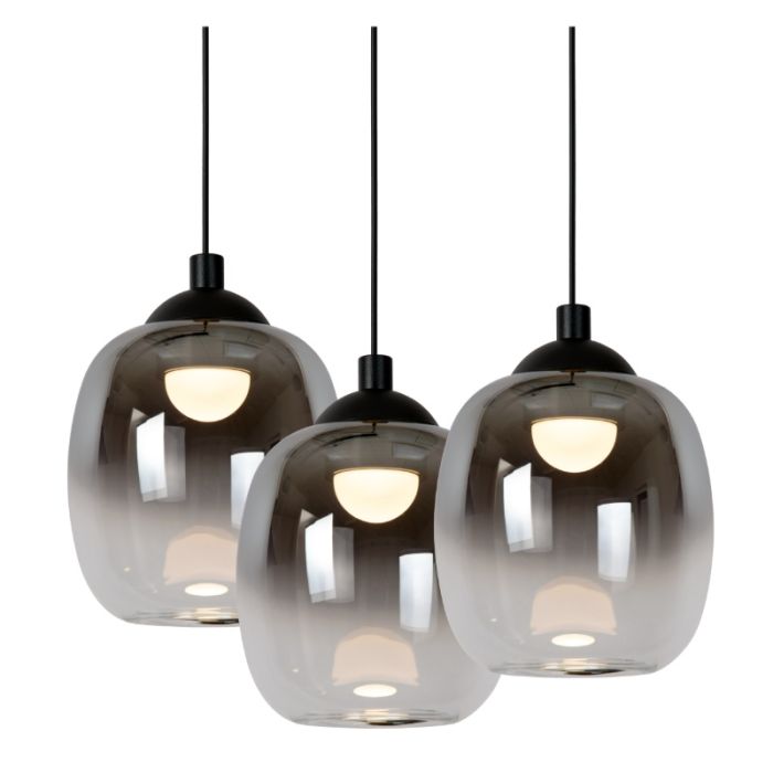 Grey pendant light modern, Tamino, 5,2W, 3000K LED