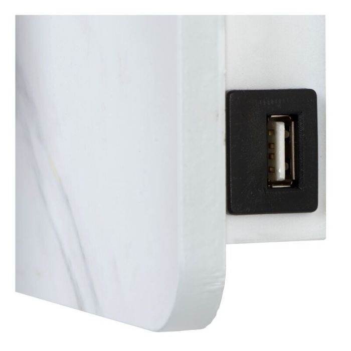 Wood wall light white, Oregon, 3W, 3000K LED, with switch