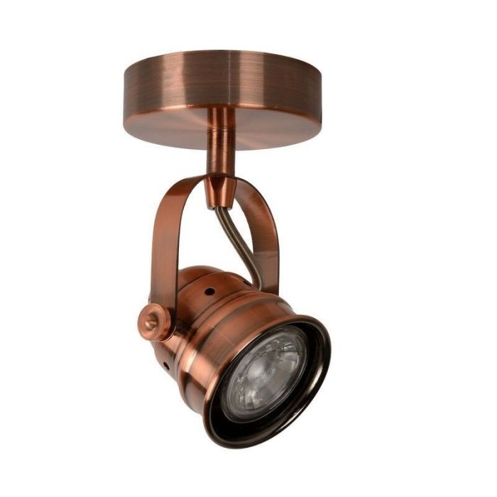Copper ceiling spotlight rustic, Cigal