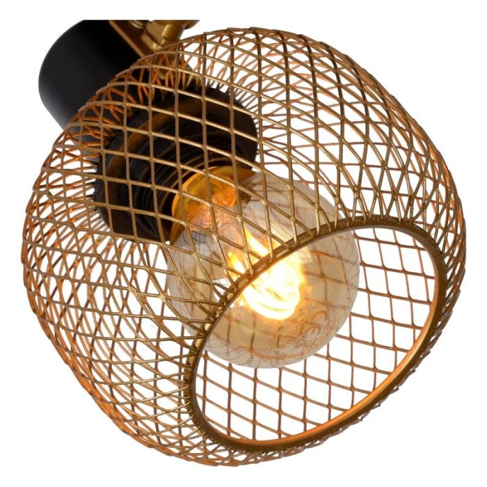 Golden wall spotlight retro, Maren