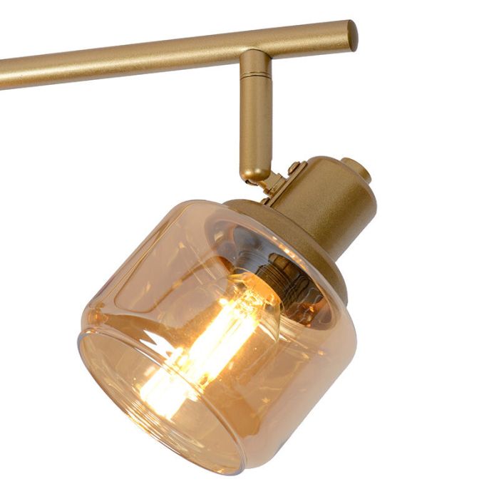 Golden wall spotlight classic, Bjorn