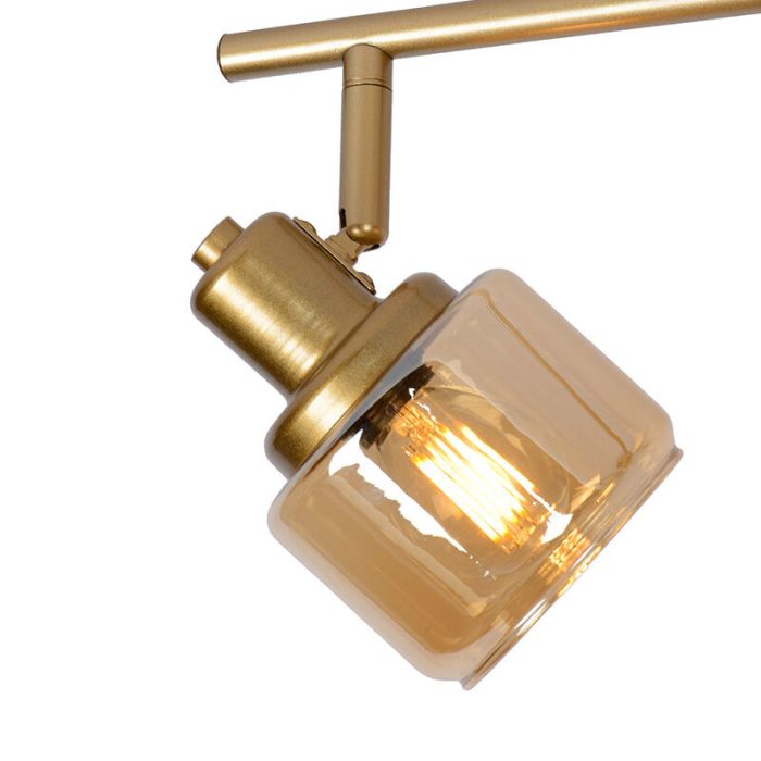 Golden wall spotlight classic, Bjorn