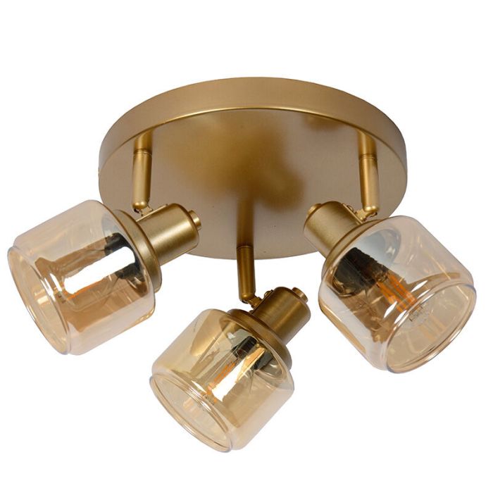 Golden ceiling spotlight classic, Bjorn