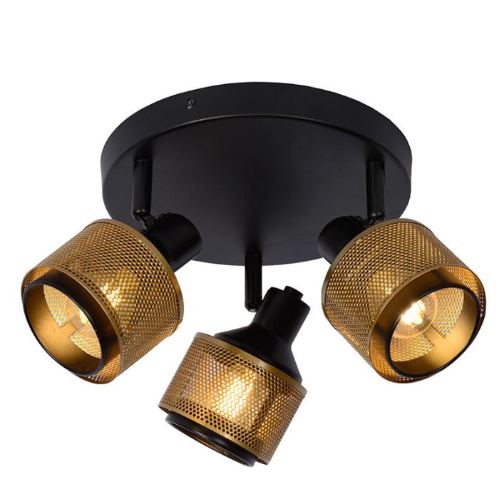 Golden ceiling spotlight classic, Rafa