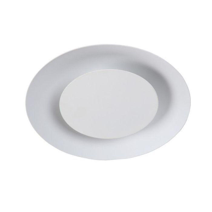 White flush ceiling light modern, Foskal, 6W, 2700K LED