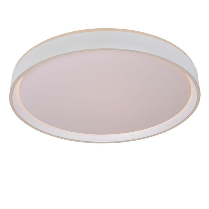 Black flush ceiling light modern, Nuria, 36W, 2700K LED