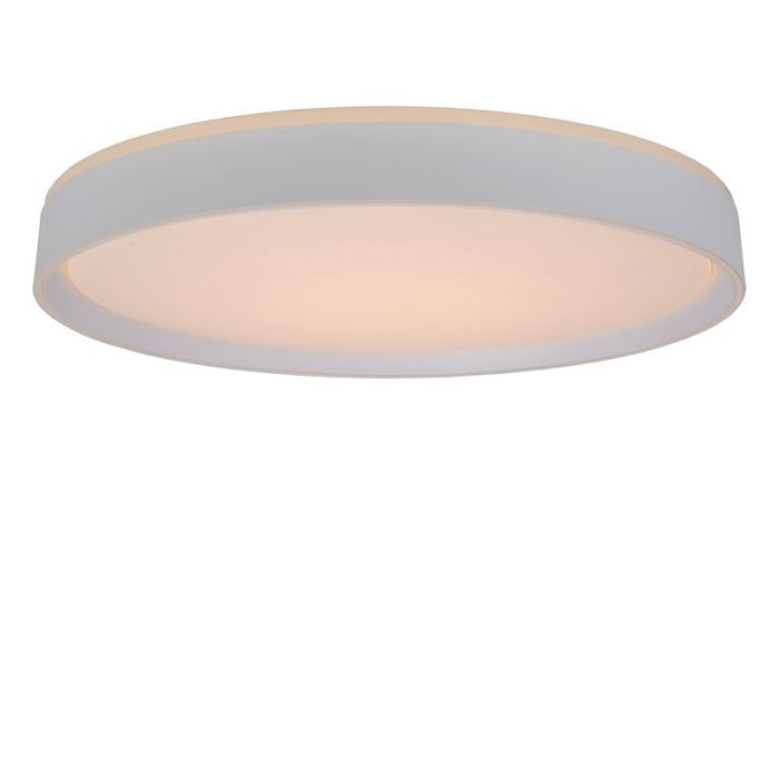Black flush ceiling light modern, Nuria, 36W, 2700K LED