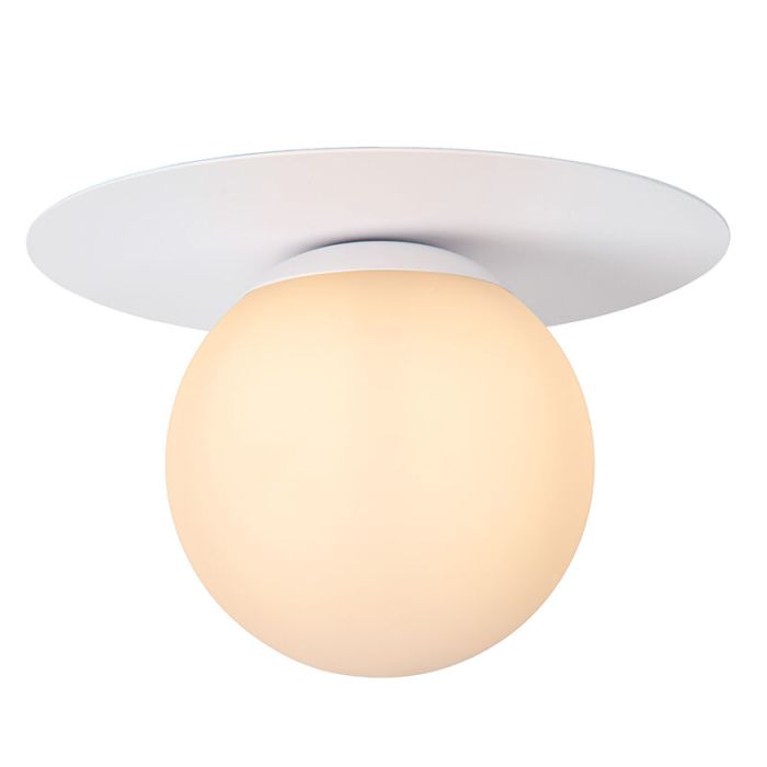 White flush ceiling light modern, Tricia