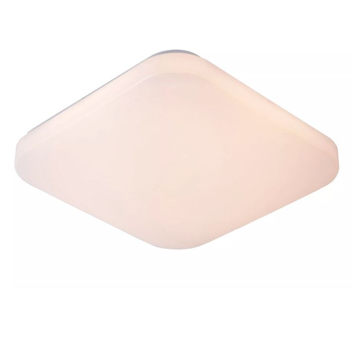 White flush ceiling light modern, Otis, 22W, 3000K LED
