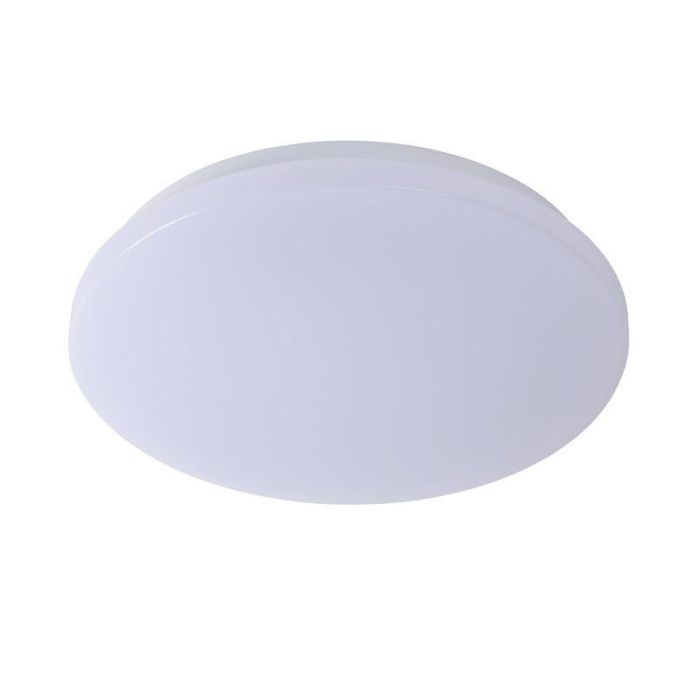 White flush ceiling light modern, Otis, 14W, 3000K LED