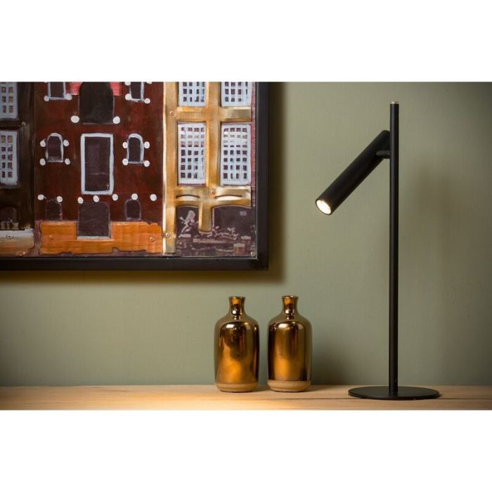 Black table lamp modern, Philon, 4,5W, 3000K LED