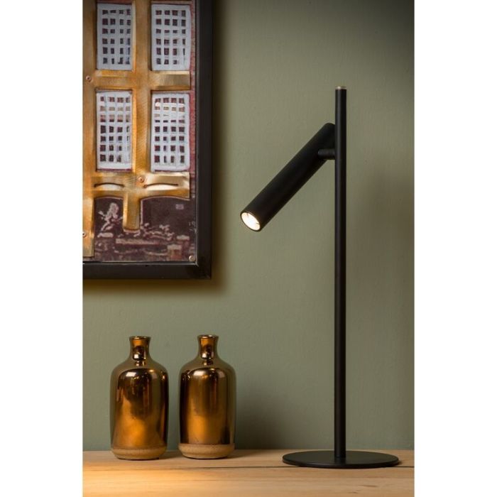 Black table lamp modern, Philon, 4,5W, 3000K LED