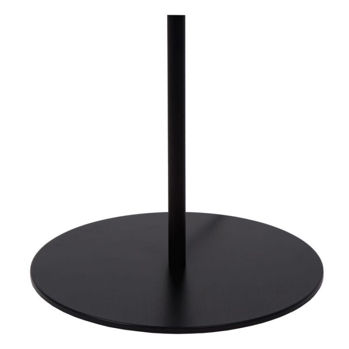 Black reading floor lamp modern, Philon, 4,5W, 3000K LED, with touch dimmer