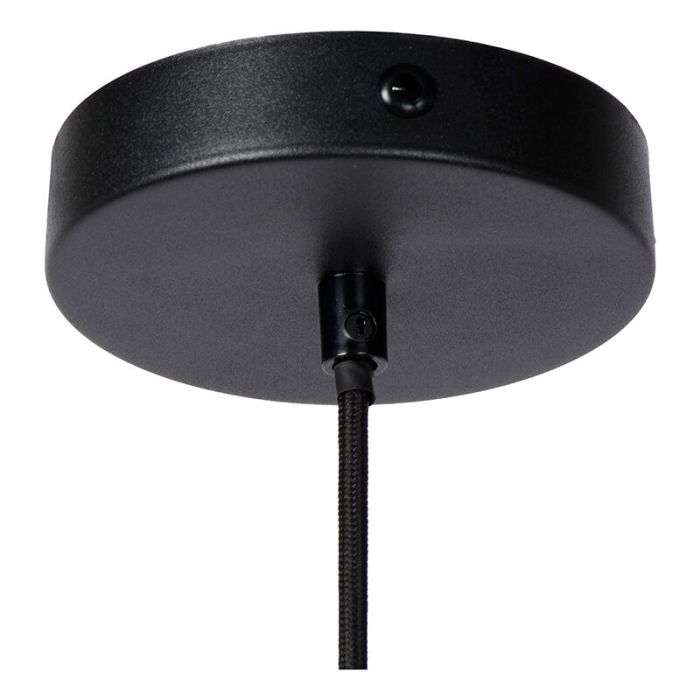 Black dining table hanging lamp classic, Jova