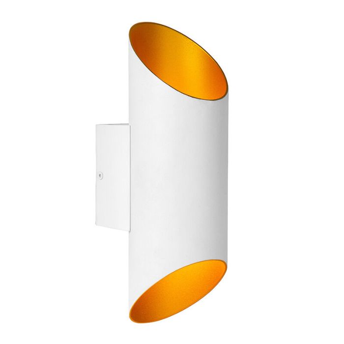 Golden wall light modern, Quirijn