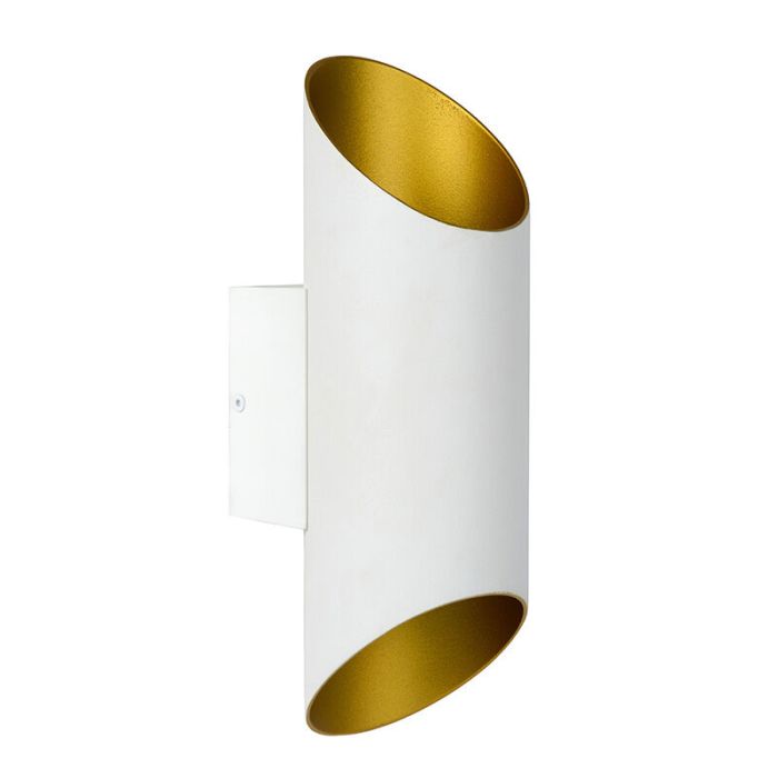 Golden wall light modern, Quirijn